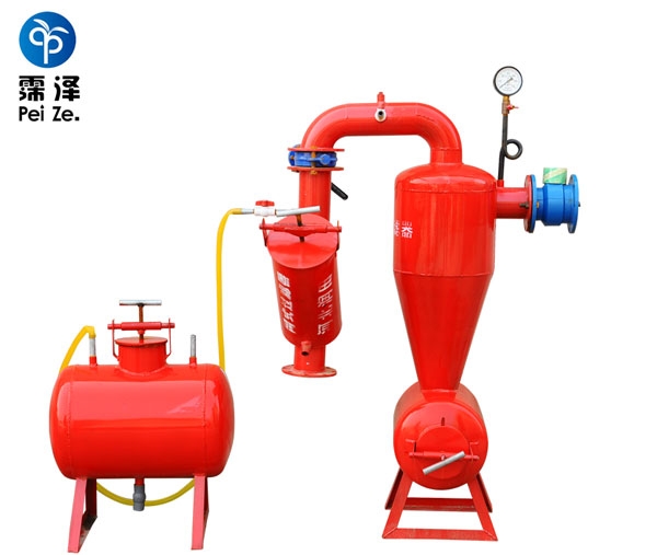 山西（铁）三寸双网网式过滤器+离心过滤器组合